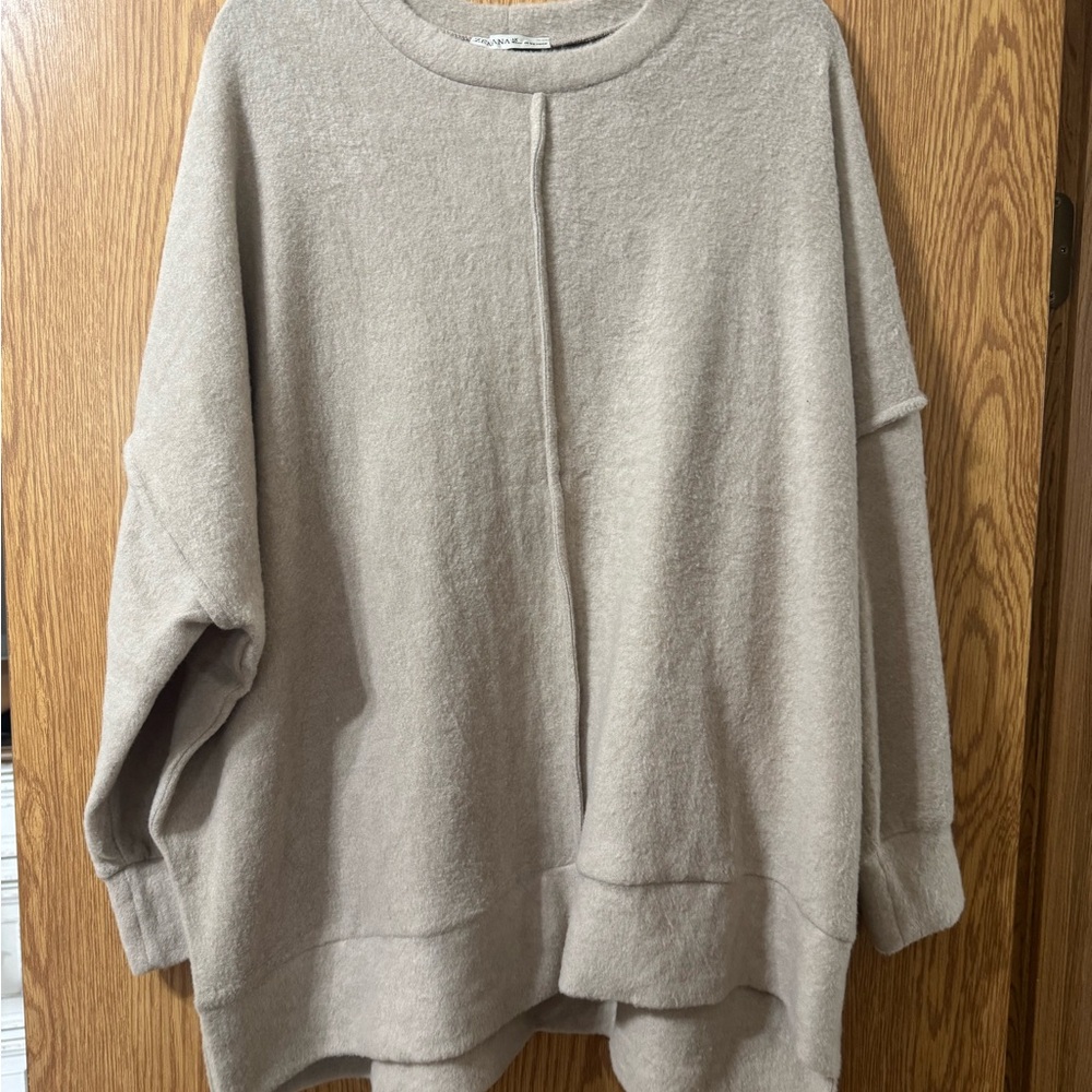 Zenana Soft Beige Sweater